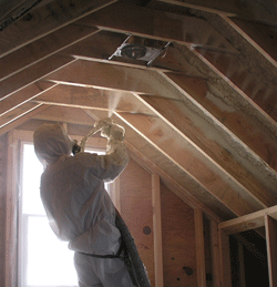 Indianapolis  IN attic spray foam insulation